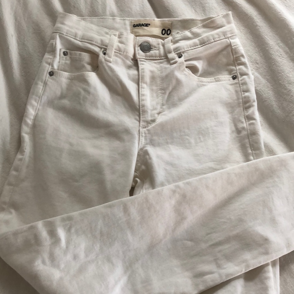 White jeans